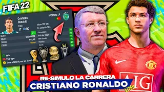 RE-Simulate Your Career From SPORTING "Cr7" FIFA 22 Career Mode LITE!!