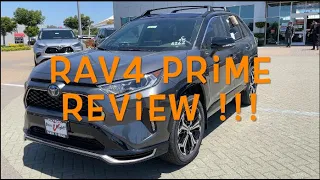 2021 TOYOTA RAV4 PRIME XSE PLUG-IN AWD SUV PROS/CONS REVIEW