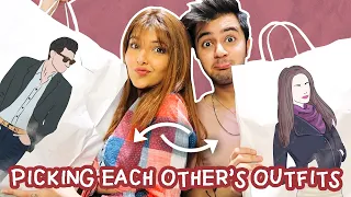 WE PICKED EACH OTHER'S OUTFITS UNDER RS 3000! GENDER SWAP | Ashi Khanna