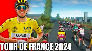 IT'S HERE!!! Tour de France 2024 Game FIRST IMPRESSION! (PS4/PS5/PC)