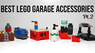 Top 6 LEGO Speed Champions Garage Accessories pt.2!