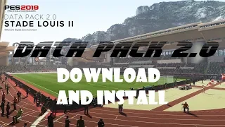 PES 2019 |  Data Pack 2.0 (DLC 2.0) + DLC 1.0 | Download+Install For PC | HD