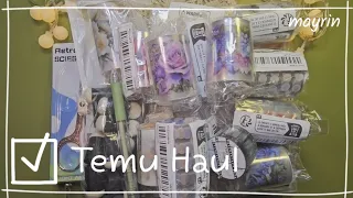 [ 하울 & 다꾸 ] Temu에서의 첫 구매~♥︎♡ #다꾸haul#scrapbooking#다꾸asmr#コラージュノート#감티지