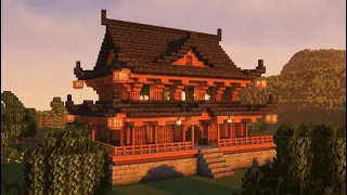 Minecraft: Survival Japanese House Tutorial