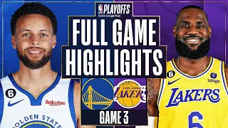 Golden State Warriors vs. Los Angeles Lakers Full Game 3 Highlights | May 6 | 2023 NBA Playoffs
