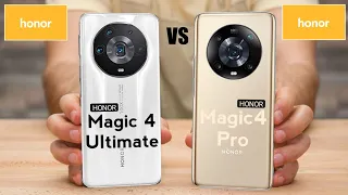 Honor Magic 4 Ultimate Vs Honor Magic 4 Pro