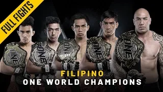 ONE: Full Fights | 2018's Filipino World Champions