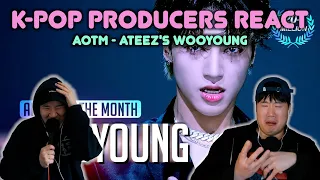 Musicians react & review ♡ Ateez - Wooyoung (AOTM)