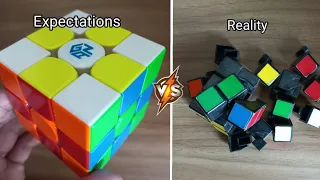 Expectations vs Reality (Rubik's cube) #subscribe
