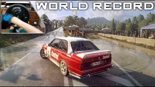 World Record #19 | BMW M3 E30 - Thrustmaster T300RS + TH8A Shifter | DiRT Rally2.0