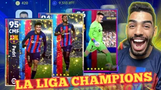 I OPENED THE NEW BARCELONA PACKS AND CREATED A FULL BARCA TEAM🔥 eFootball 23 mobile