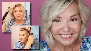 Styling Short Hair Over 50