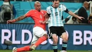 Нидерланды - Аргентина 0:0. Пенальти 2:4 Обзор матча ЧМ-2014 Футбол 09.07.2014