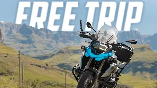 Riding To The Mountains - Free Motorcycle Trip Challenge EP.2