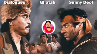 Ghatak Sunny Deol | Dialogues | Remix Trap | Best Hindi Movie | Dj Rohit Panchal | Danny Denzongpa