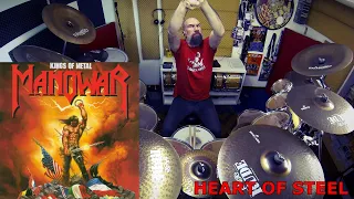 Manowar - Heart of Steel - Scott Columbus DRUM TRACK by EDO SALA