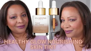 NEW! CLARINS TINTED OLEO-SERUM Healthy Glow and Nourishing Skin Tint  & ✅Free Giveaway Announcement