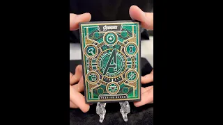 Avengers Green Playing Cards by Theory11!
