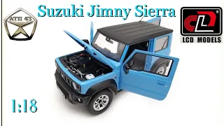 Suzuki Jimny Sierra JB74🔹️LCD models🔹️Обзор масштабной модели 1:18