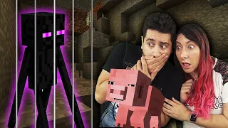 PRENDEMOS UM ANIMAL DENTRO DA NOSSA CASA no MINECRAFT #08