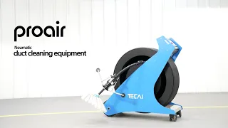 PROAIR. Rotary brush air duct cleaning equipment