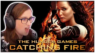 Hunger Games: Catching fire! FIRST TIME WATCHING - Do we love Gale or Peeta more?! - Movie Reaction