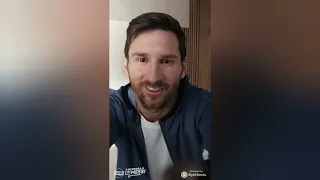 Como recibir un saludo personalizado de Lionel Messi* Interesante