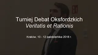 Finał Turnieju Debat Oksfordzkich "Veritatis et Rationis"