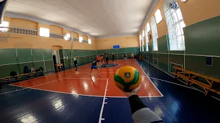 🏐 Волейбол от первого лица | VOLLEYBALL FIRST PERSON | Best Acrobatic Volleyball Saves | 129 episode