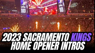 Sacramento Kings 23-24 Home Opener Introductions