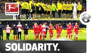 Shocked Reactions After Fan Passes Away in Dortmund