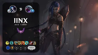 Jinx ADC vs Varus - EUW Master Patch 13.3