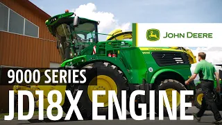 John Deere Forage Harvesters 9000 Series - New JD18X Engine