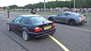 900HP Nissan GT-R R35 vs BMW M3 E46