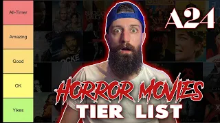 A24 Horror Movies Tier List
