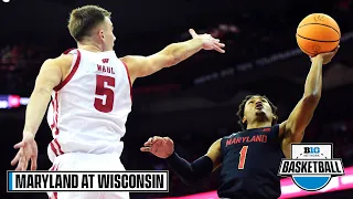 Maryland at Wisconsin | Highlights | Big Ten Men's Basketball  | Dec. 6, 2022