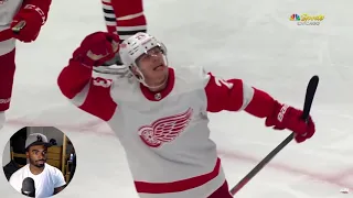 REDWINGS ARE THE BEST NHL Highlights | Red Wings vs. Blackhawks - Oct. 24, 2021. REACTION