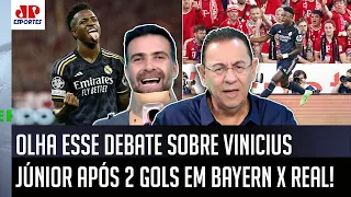 "VAI DAR POLÊMICA, mas EU FALO: o Vinicius Júnior pra mim..." DOIS GOLS em Bayern x Real EXALTADOS!