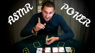 ASMR⚪Casino 🎰 Je t'apprends à Jouer au Poker 🃏 (Texas Hold'em)