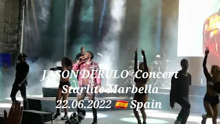 Jason Derulo - "Take You Dancing" Concert Starlite Marbella 22.06.2022 @JasonDerulo #jasonderulo