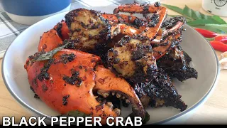 The Best Black Pepper Crab Recipe | A Must Try Famous Singapore Dish
