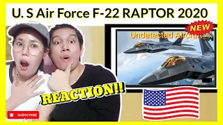 FILIPINO REACTION:U.S AirForce Fighter Aircraft| F22 Raptor