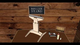 Roller Stand | woodworking animation