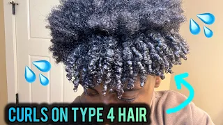 How To Define and Style Type 4 Hair (Coil Method)