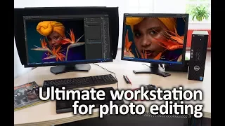 Dell workstation for photo and video editing