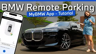 BMW Remote Control Parking Tutorial - BMW mit iPhone automatisch einparken!