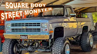 CUSTOM LIFTED CHEVROLET SQUARE BODY STREET MONSTER | SUPER CLEAN AND READY TO BLOW YOU AWAY |