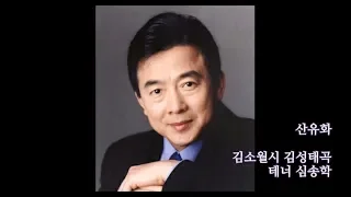 산유화(김소월시 김성태곡) 테너 심송학