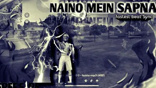 Naino mein Sapna // Free fire best edited beat Sync// Free fire beat Sync Montage//