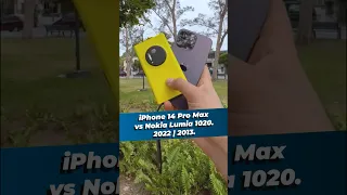 Cámaras del 2022 vs 2013. Checa este video del Nokia Lumia 1020 vs el iPhone 14 Pro Max #apple